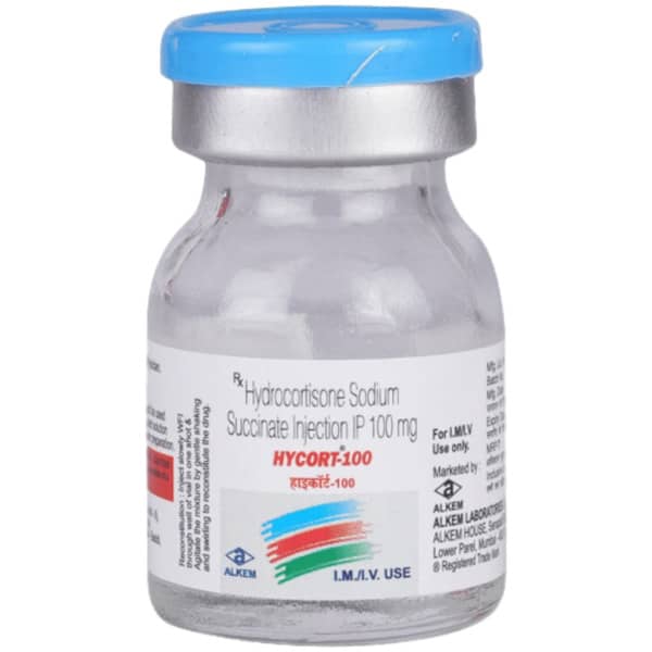 Hycort 100Mg Dry Vial Of 1 Powder For Injection