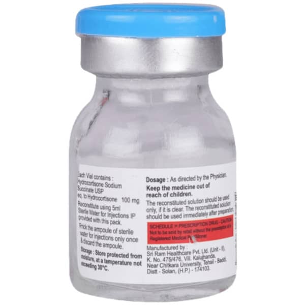 Hycort 100Mg Dry Vial Of 1 Powder For Injection