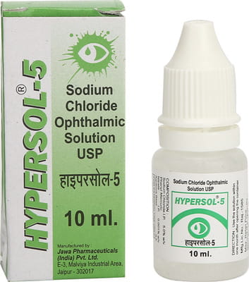 Hypersol 5 Bottle Of 10ml Eye Drops