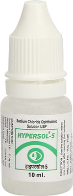 Hypersol 5 Bottle Of 10ml Eye Drops