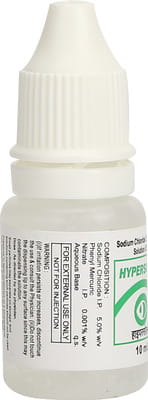 Hypersol 5 Bottle Of 10ml Eye Drops