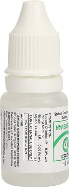 Hypersol 5 Bottle Of 10ml Eye Drops
