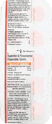 Ibuclin Junior Strip Of 10 Tablets