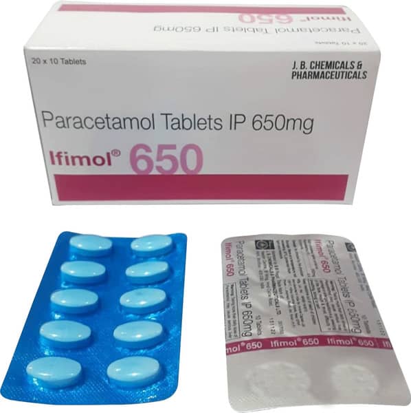 Ifimol 650mg Strip Of 10 Tablets