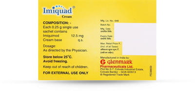 Imiquad Sachet Of 0.25gm Cream (Pack Of 3)