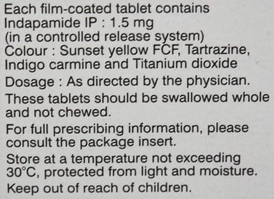 Indicontin 1.5mg Strip Of 10 Tablets
