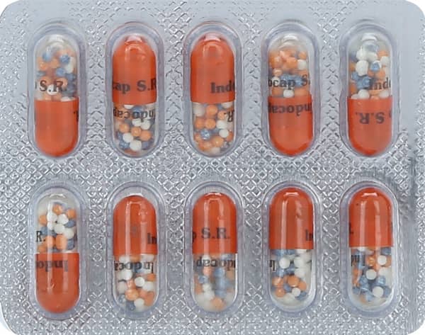 Indocap Sr 75Mg Strip Of 10 Capsules