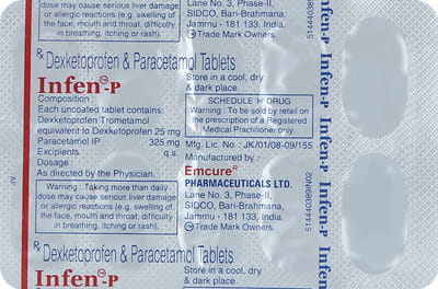 Infen P Strip Of 10 Tablets