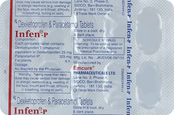 Infen P Strip Of 10 Tablets