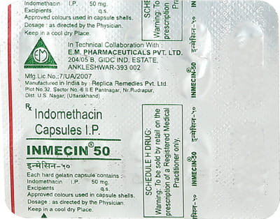 Inmecin 50mg Strip Of 10 Capsules