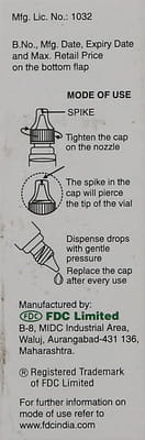 Iobet Bottle Of 5ml Eye Drops