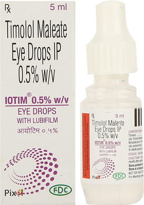 Iotim 0.5% Bottle Of 5ml Eye Drops
