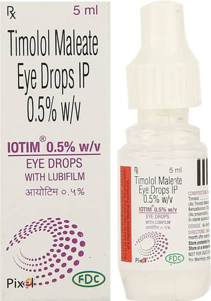Iotim 0.5% Bottle Of 5ml Eye Drops
