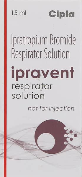 Ipravent Bottle Of 15ml Respirator Solution