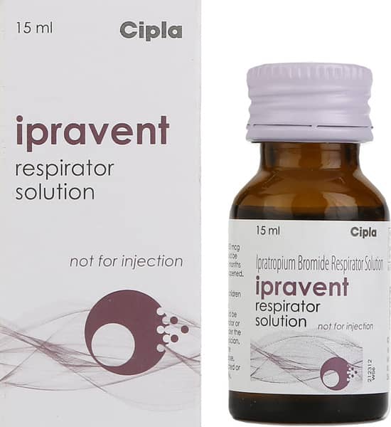 Ipravent Bottle Of 15ml Respirator Solution