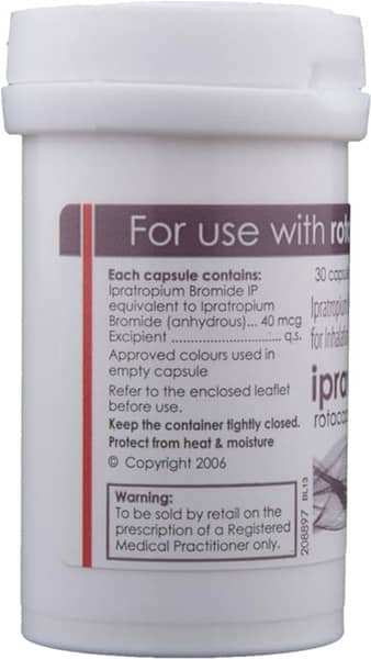 Ipravent Bottle Of 30 Rotacaps
