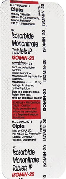 Isomin-20 Tablet
