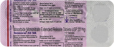Isonorm Sr 30mg Strip Of 10 Tablets