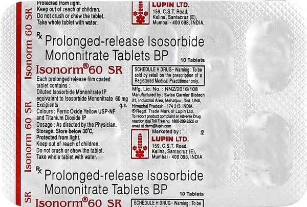 Isonorm Sr 60mg Strip Of 10 Tablets