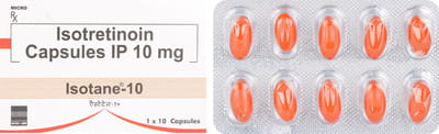 Isotane 10mg Strip Of 10 Capsules