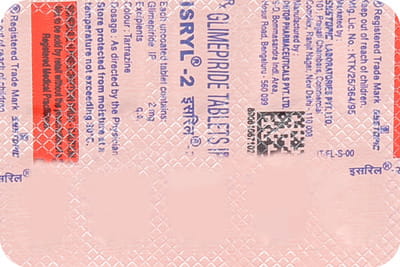 Isryl 2mg Strip Of 10 Tablets