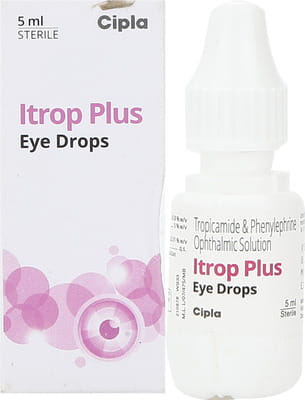 Itrop Plus Bottle Of 5ml Eye Drops
