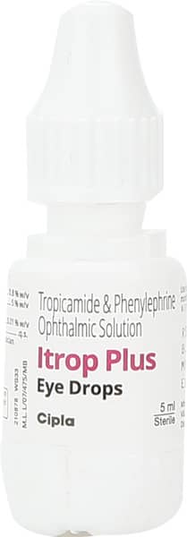 Itrop Plus Bottle Of 5ml Eye Drops