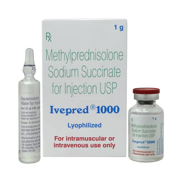 Ivepred 1000Mg Dry Vial Of 1 Powder For Injection