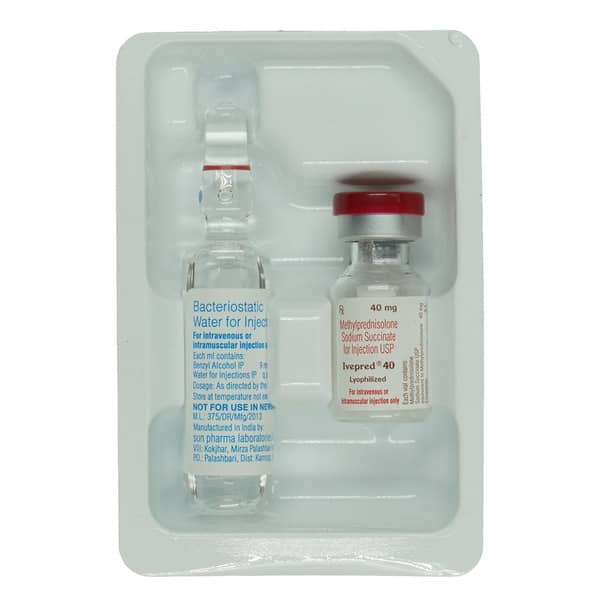 Ivepred 40mg Dry Vial Of 1 Powder For Injection
