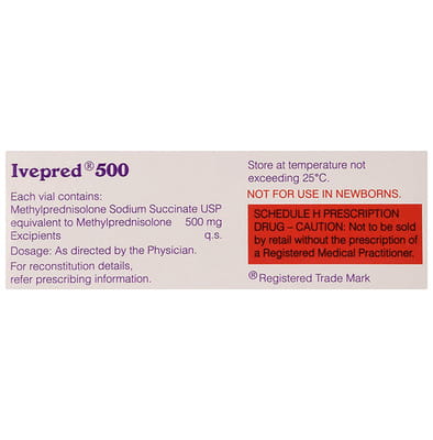 Ivepred 500mg Dry Vial Of 1 Powder For Injection