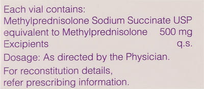 Ivepred 500mg Dry Vial Of 1 Powder For Injection