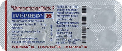 Ivepred 16mg Strip Of 10 Tablets