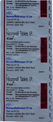 Kion 10mg Strip Of 10 Tablets