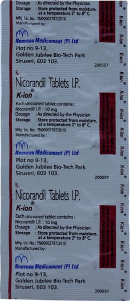 Kion 10mg Strip Of 10 Tablets