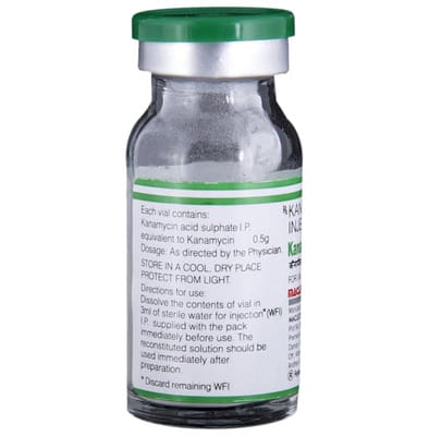 Kanamac 500mg Dry Vial Of 1 Powder For Injection