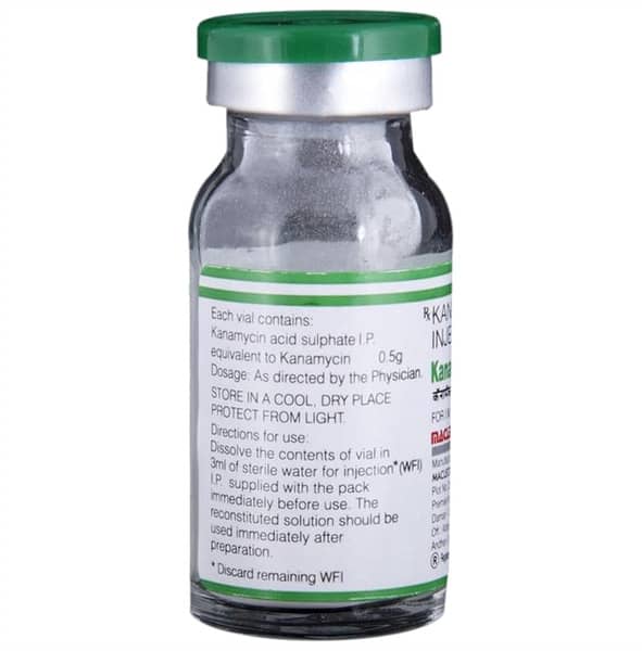 Kanamac 500mg Dry Vial Of 1 Powder For Injection