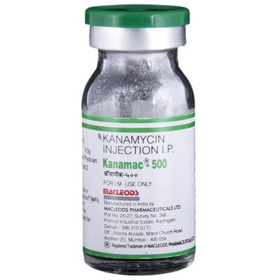 Kanamac 500mg Dry Vial Of 1 Powder For Injection