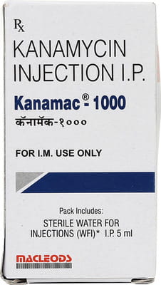 Kanamac 1gm Dry Vial Of 1 Powder For Injection