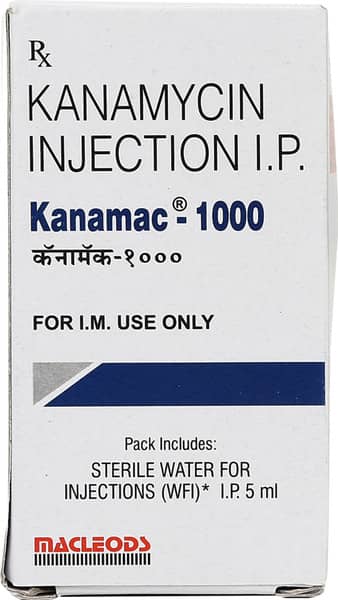 Kanamac 1Gm Dry Vial Of 1 Powder For Injection