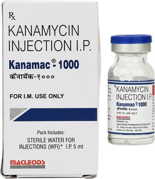 Kanamac 1Gm Dry Vial Of 1 Powder For Injection