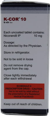 Kcor 10mg Bottle Of 20 Tablets
