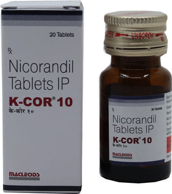 Kcor 10mg Bottle Of 20 Tablets