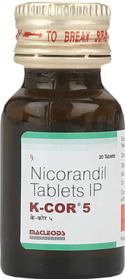 Kcor 5mg Bottle Of 20 Tablets