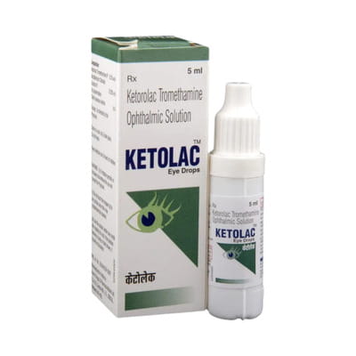 Ketolac Bottle Of 5ml Eye Drops