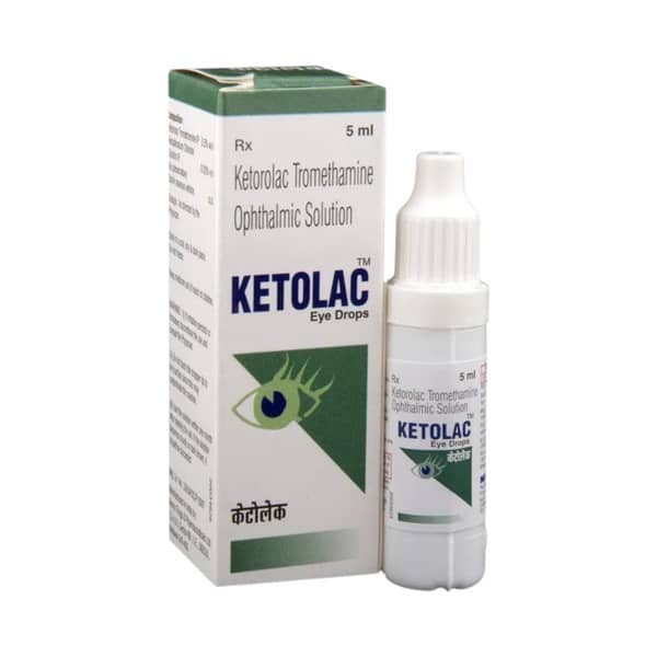 Ketolac Bottle Of 5ml Eye Drops