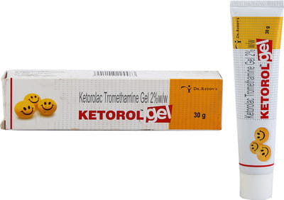 Ketorol Tube Of 30gm Gel