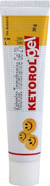 Ketorol Tube Of 30gm Gel