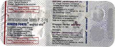 Kineto Forte Strip Of 10 Tablets