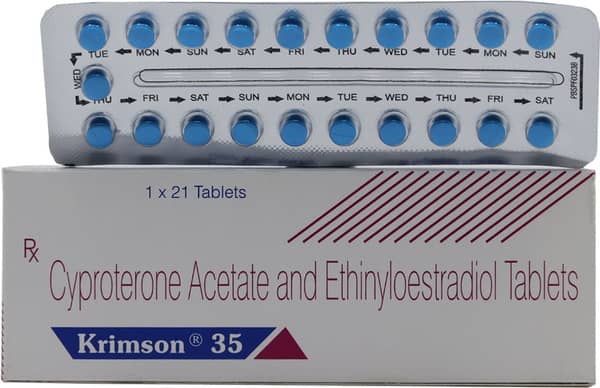 Krimson 35Mg Strip Of 21 Tablets