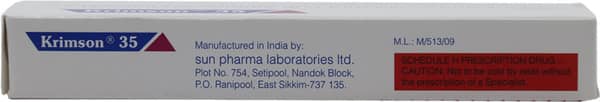 Krimson 35Mg Strip Of 21 Tablets
